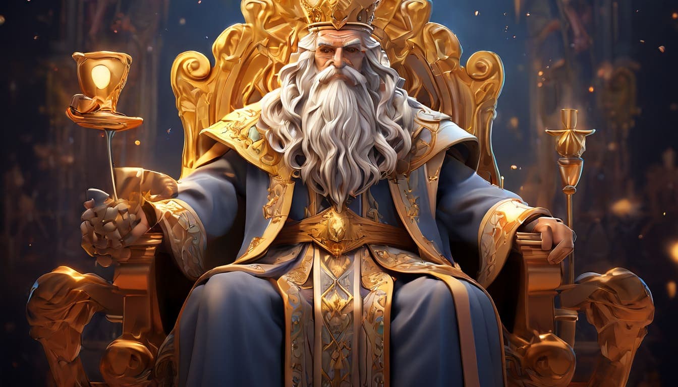 聖杯國王 King of Cups 塔羅牌牌意 聖杯國王 King of Cups 塔羅牌牌意