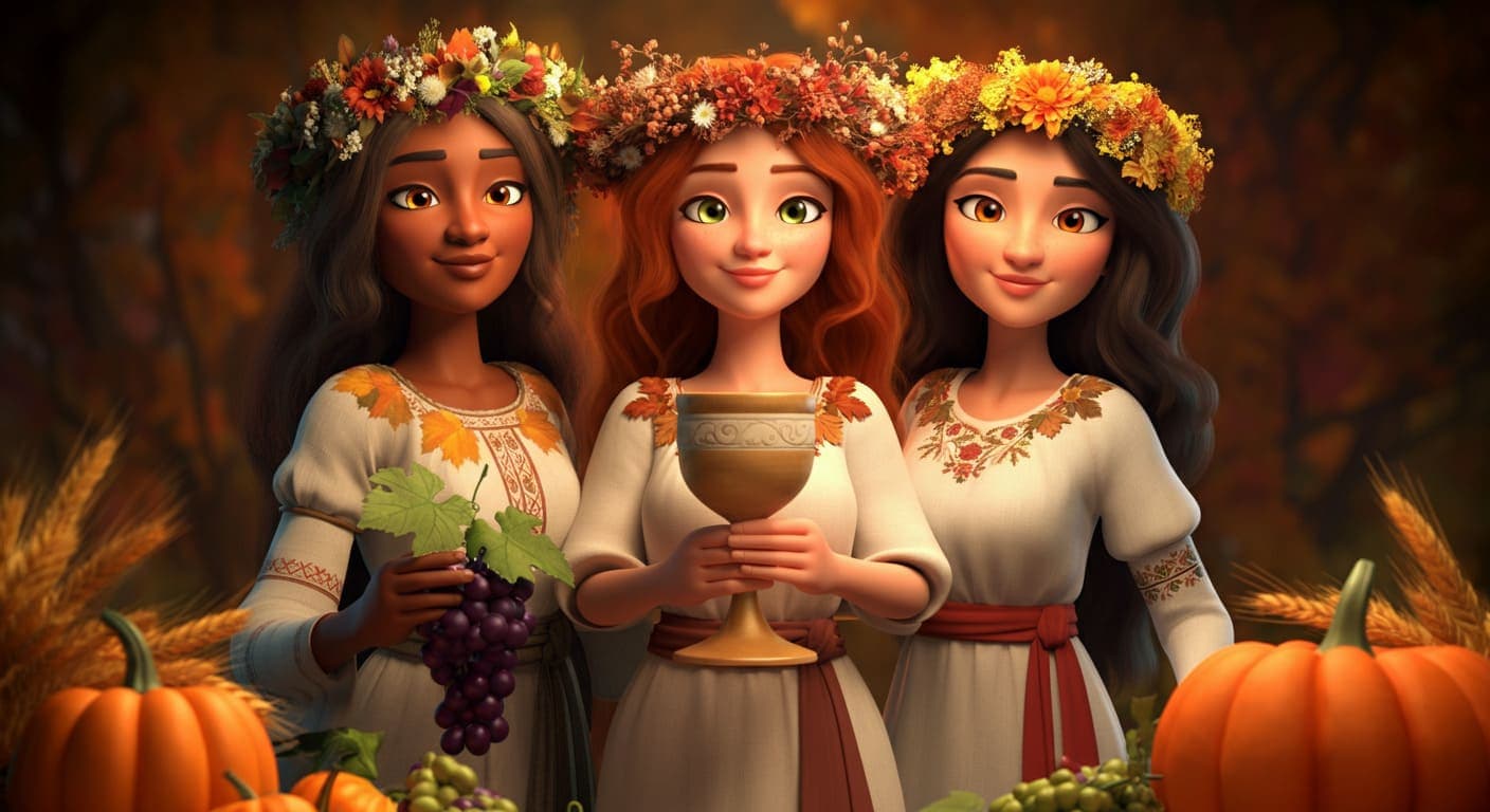 聖杯三 Three of Cups 塔羅牌牌意 聖杯三 Three of Cups 塔羅牌牌意