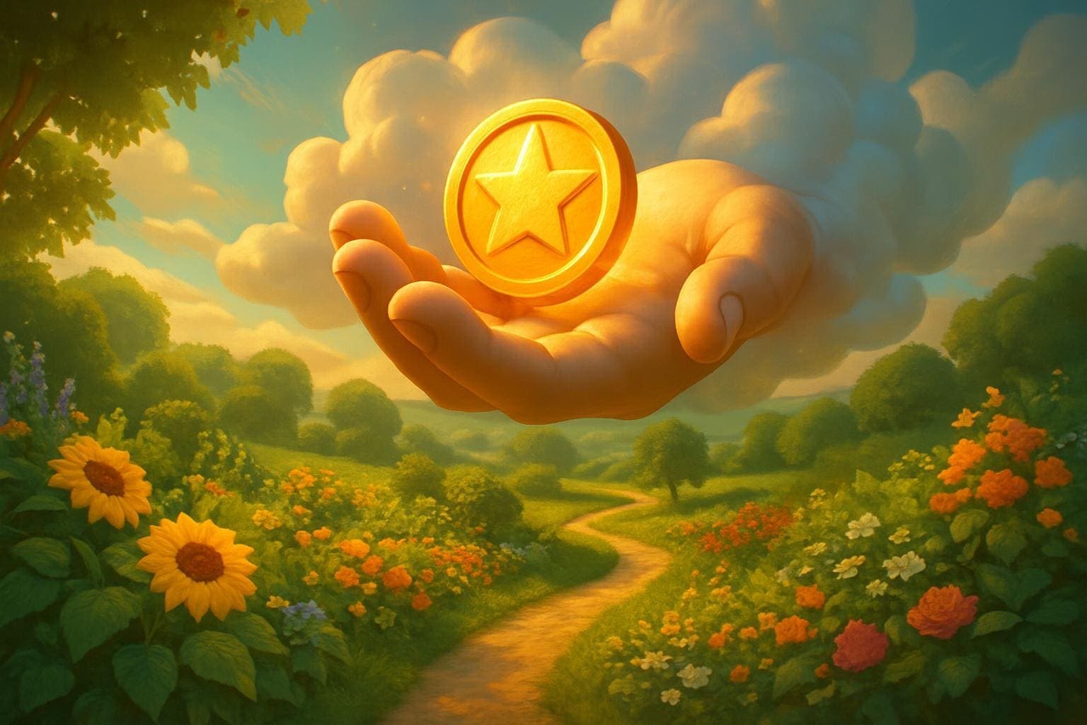 星幣一(金幣/錢幣一) Ace of Pentacles 塔羅牌牌意 星幣一(金幣/錢幣一) Ace of Pentacles 塔羅牌牌意