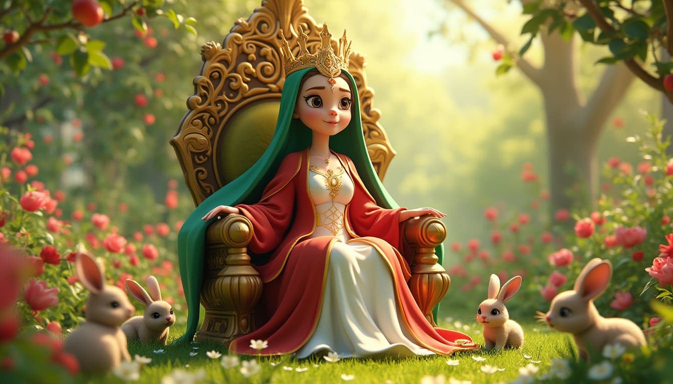 星幣皇后(金幣/錢幣皇后) Queen of Pentacles 塔羅牌牌意 星幣皇后(金幣/錢幣皇后) Queen of Pentacles 塔羅牌牌意