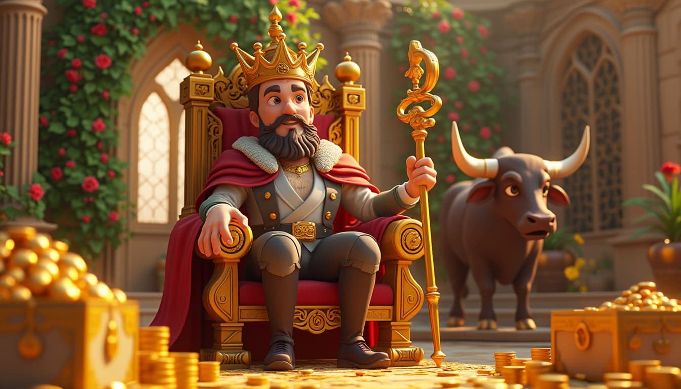 星幣國王(金幣/錢幣國王) King of Pentacles 塔羅牌牌意 星幣國王(金幣/錢幣國王) King of Pentacles 塔羅牌牌意