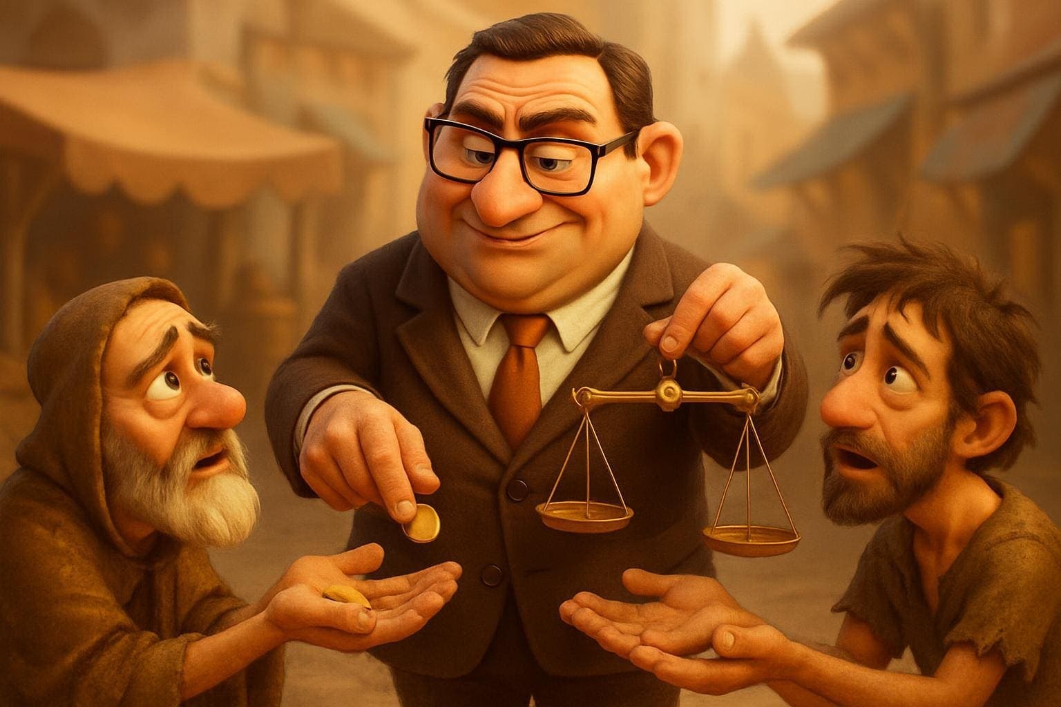 星幣六(金幣/錢幣六) Six of Pentacles 塔羅牌牌意 星幣六(金幣/錢幣六) Six of Pentacles 塔羅牌牌意