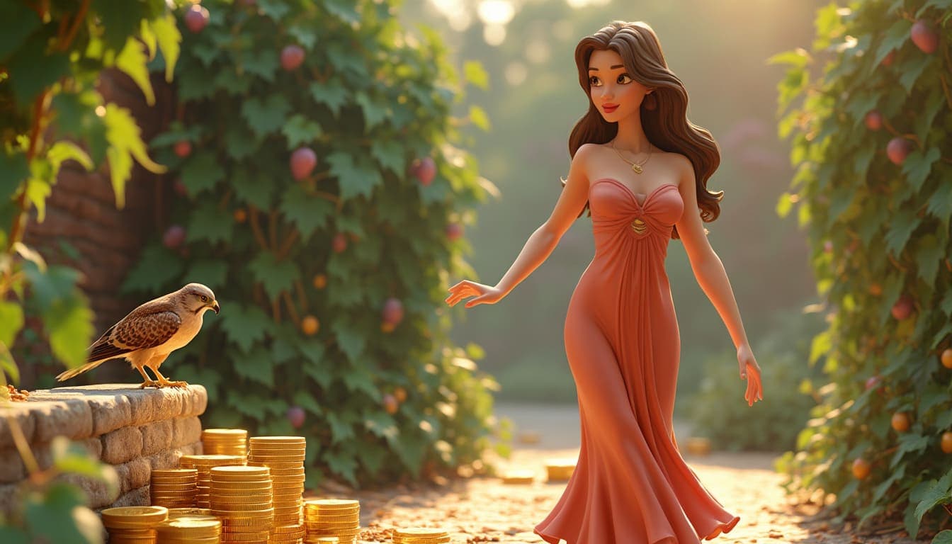 星幣九(金幣/錢幣九) Nine of Pentacles 塔羅牌牌意 星幣九(金幣/錢幣九) Nine of Pentacles 塔羅牌牌意