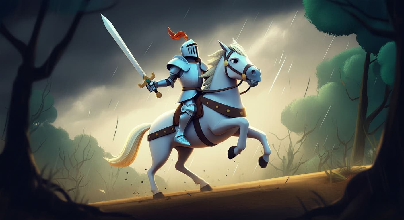 寶劍騎士 Knight of Swords 塔羅牌牌意 寶劍騎士 Knight of Swords 塔羅牌牌意