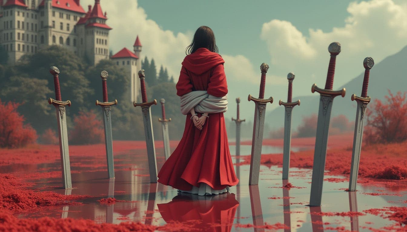 寶劍八 Eight of Swords 塔羅牌牌意 寶劍八 Eight of Swords 塔羅牌牌意