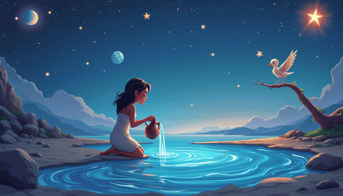 星星 The Star 塔羅牌牌意 星星 The Star 塔羅牌牌意