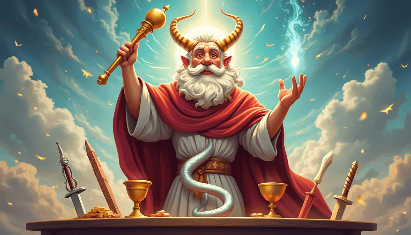 魔術師 The Magician 塔羅牌牌意 魔術師 The Magician 塔羅牌牌意