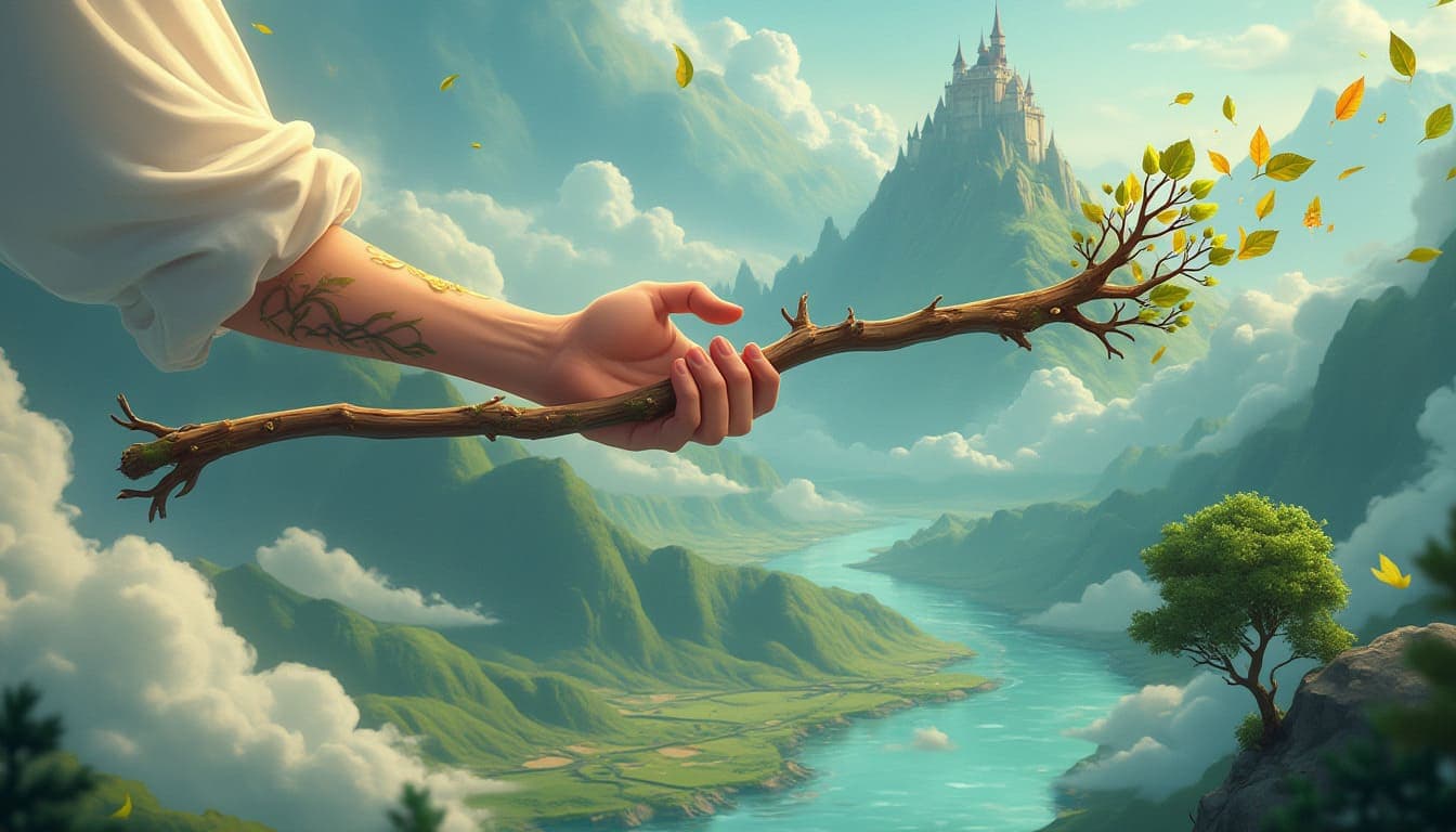 權杖一 Ace of Wands 塔羅牌牌意 權杖一 Ace of Wands 塔羅牌牌意