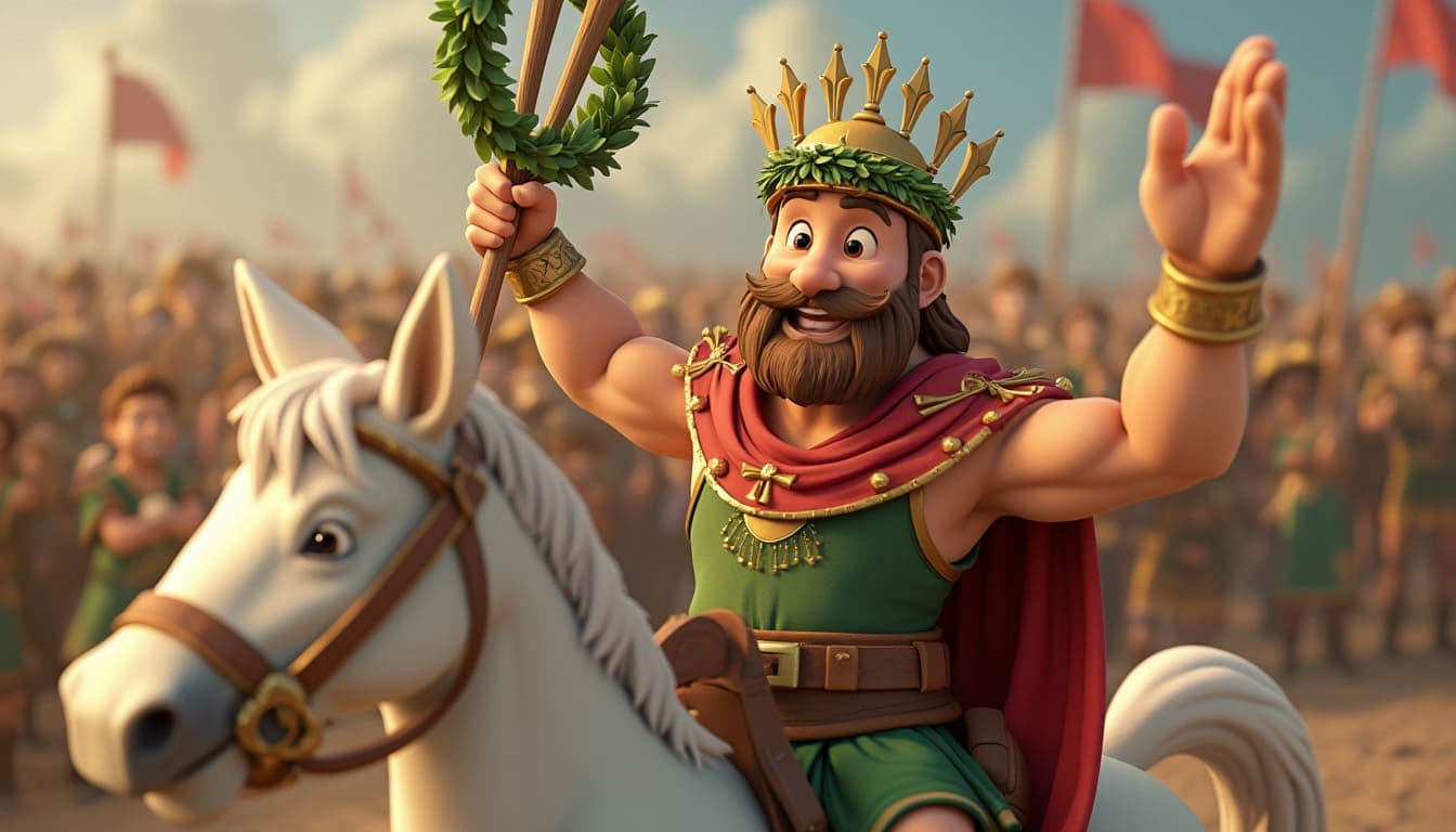 權杖六 Six of Wands 塔羅牌牌意 權杖六 Six of Wands 塔羅牌牌意