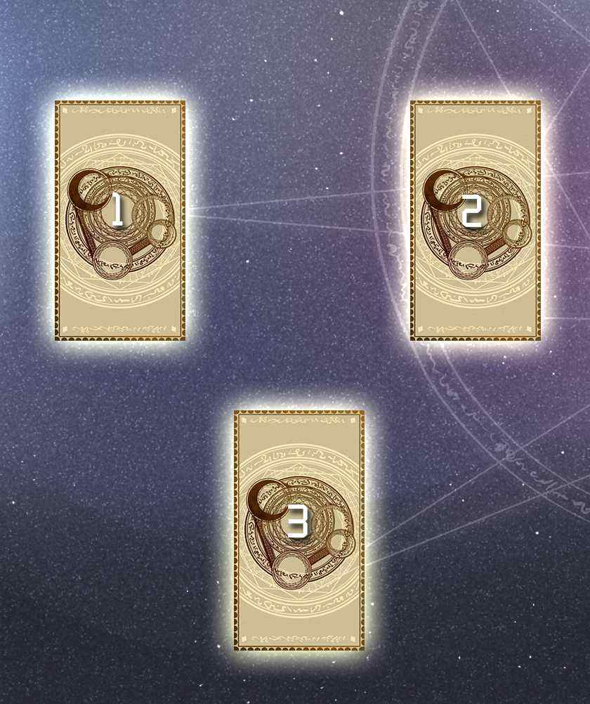 塔羅牌之聖三角占卜法 塔羅牌之聖三角占卜法