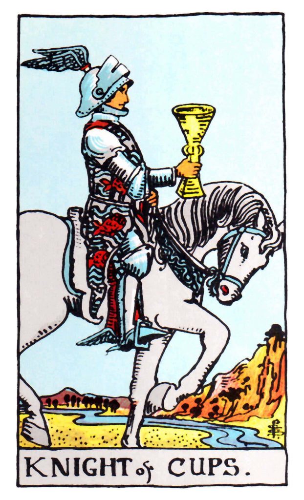 聖杯騎士 Knight of Cups 牌面解讀