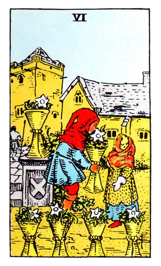 聖杯六 Six of Cups 牌面解讀