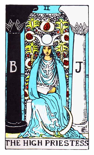 女祭司 The High Priestess 牌意解讀
