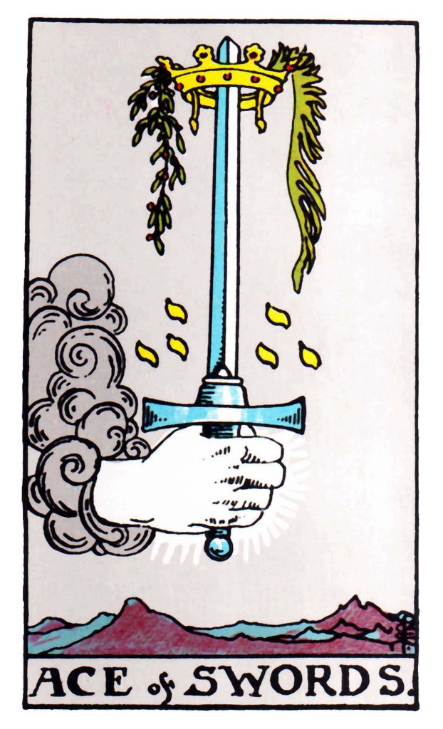 寶劍一(寶劍首牌/王牌) Ace of Swords 牌面解讀