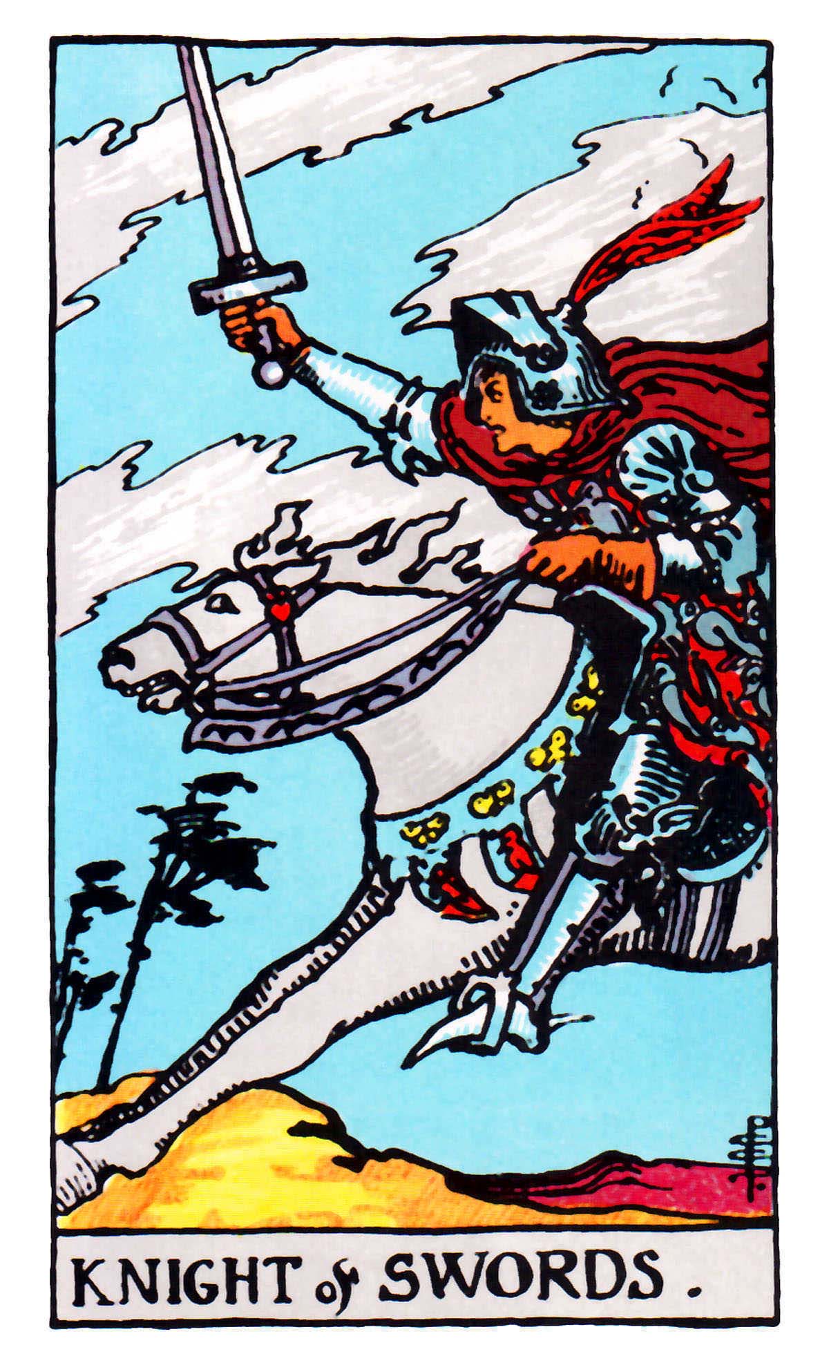 寶劍騎士 Knight of Swords 牌面解讀