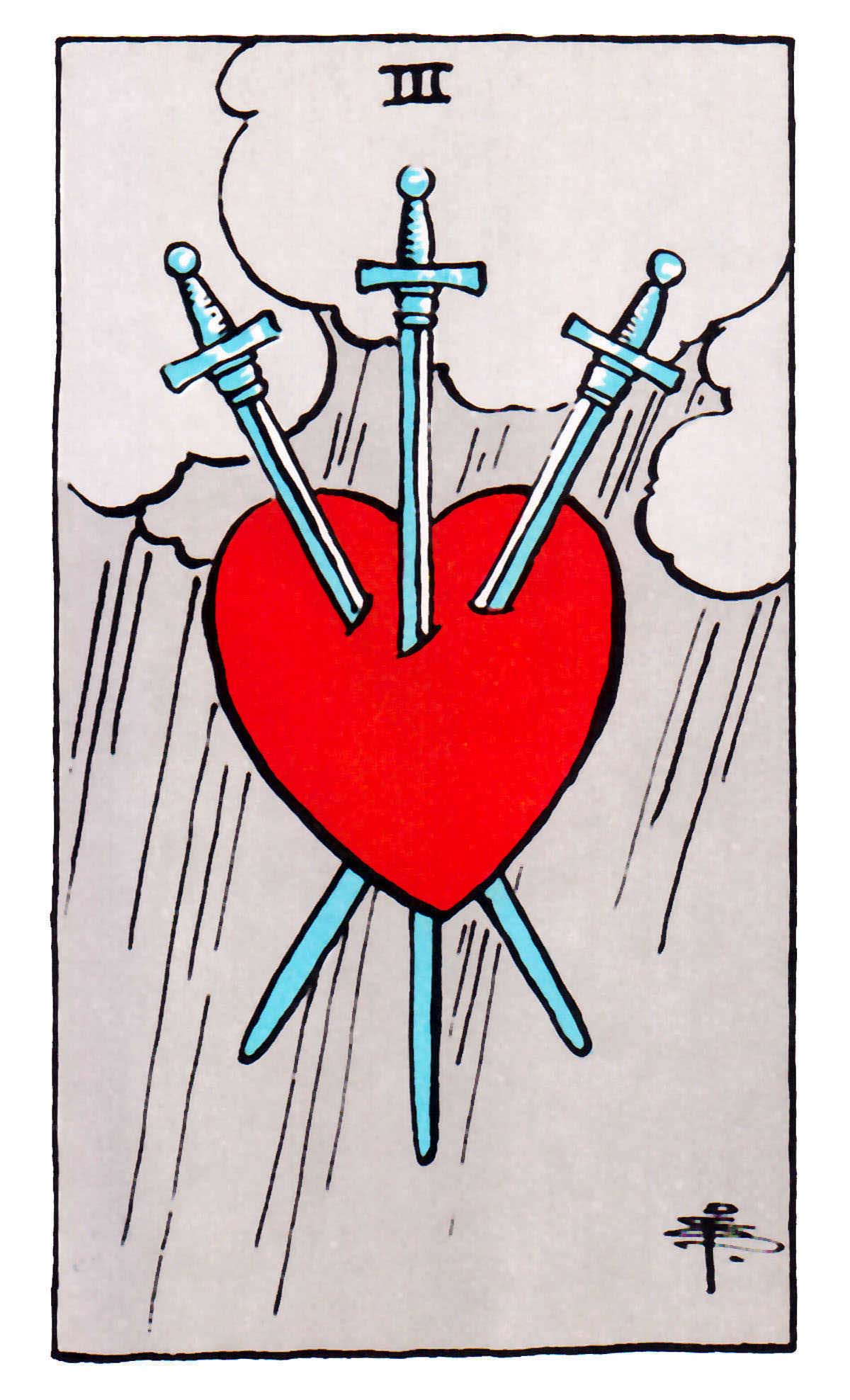 寶劍三 Three of Swords 牌面解讀