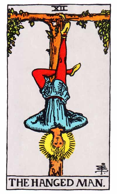 倒吊人 The Hanged Man 牌意解讀